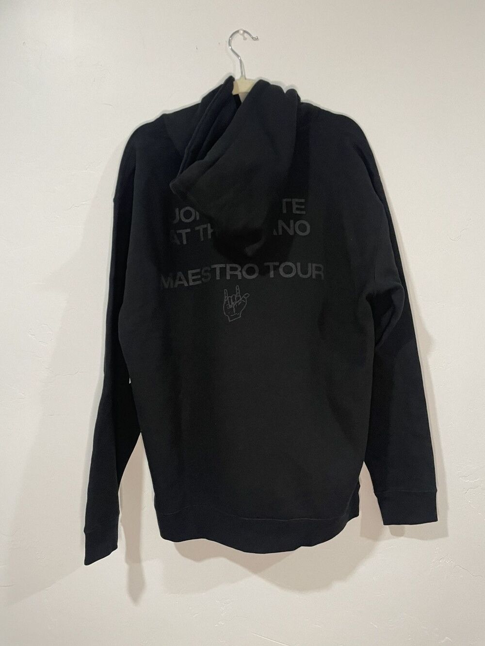 Jon Batiste At the Piano Maestro Tour Hoodie Black Large
